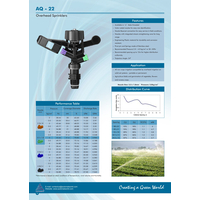 رشاش بلاستيك - 1/2 بوصه